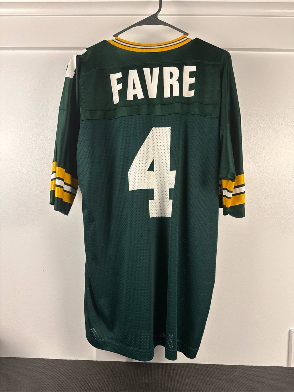 Champion Green Mesh Jersey with White Logo Patch